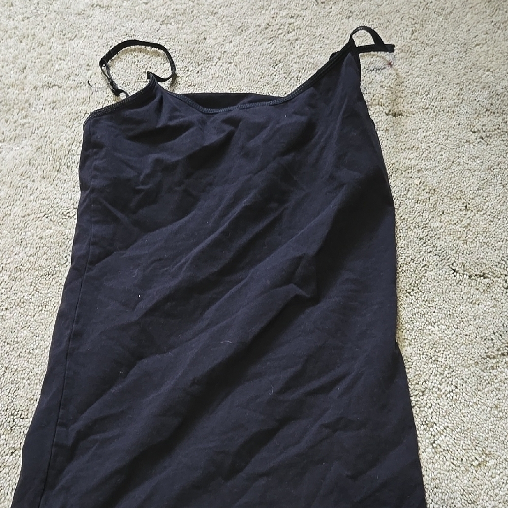 Black Spaghetti Strap Dress